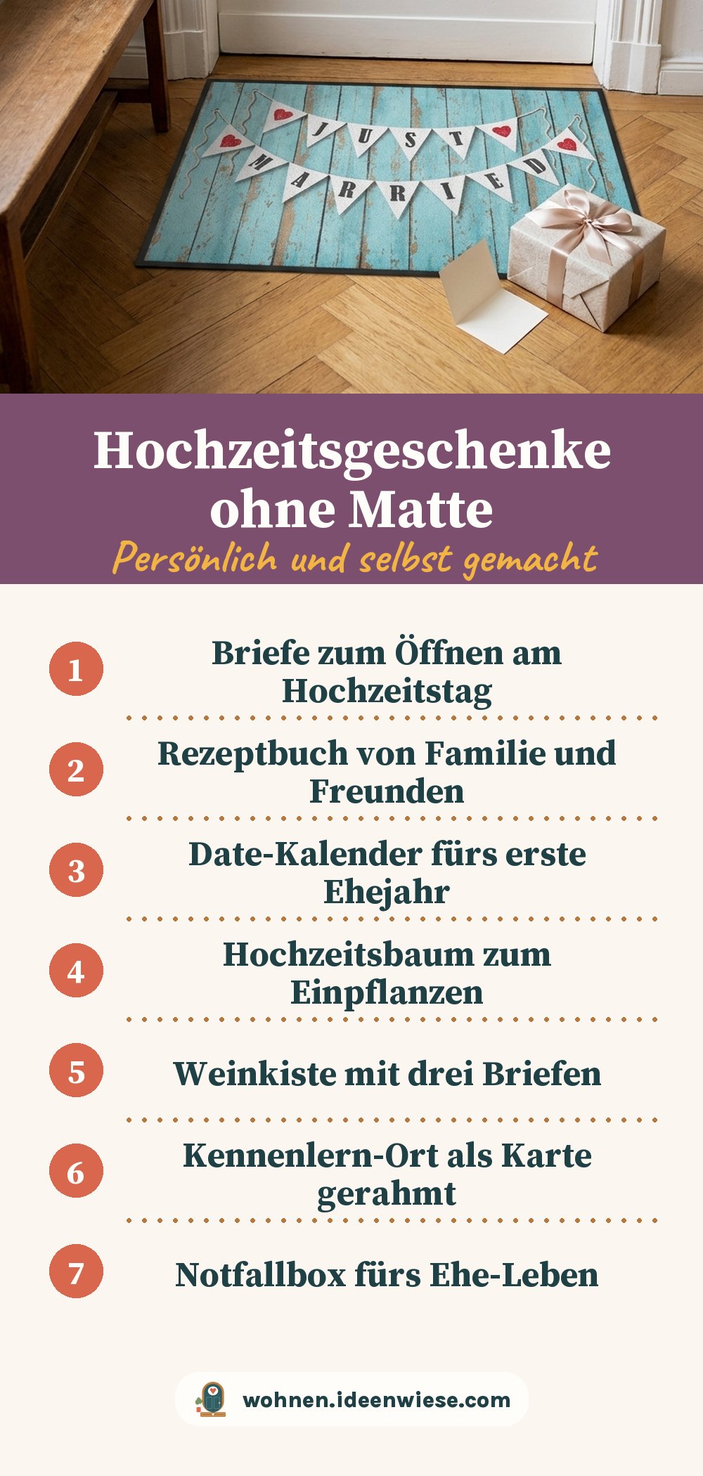 10 persönliche Hochzeitsgeschenke ohne Kitsch und Toaster