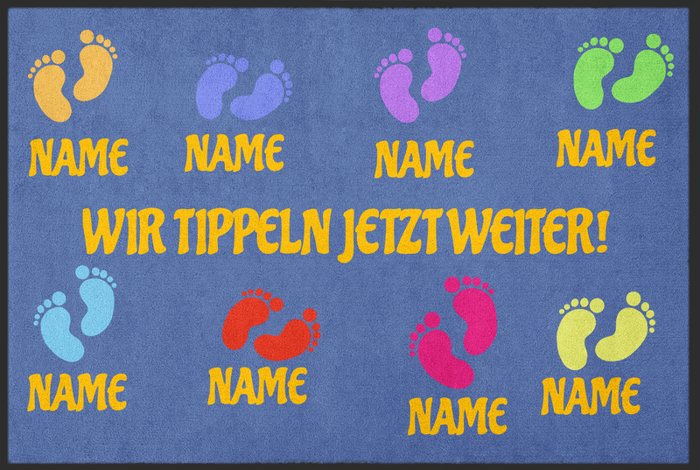 Kita-Matte „Wir tippeln jetzt weiter“