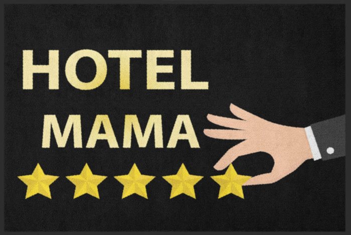 Fußmatte „Hotel Mama“